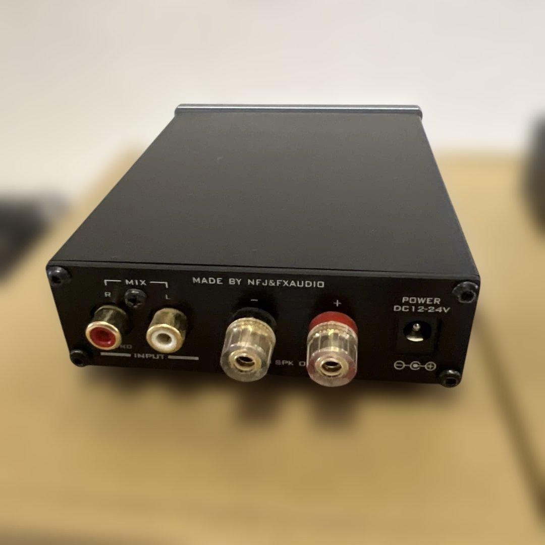 FXオーディオFX-501J モノラルアンプ2台強化電源TDKめっちゃ音がいい！