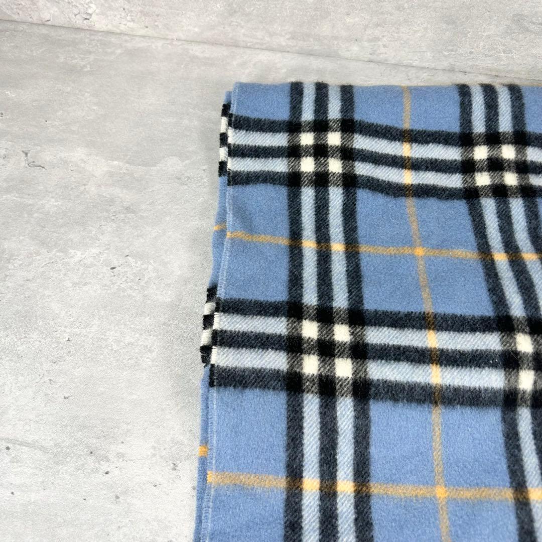 美品　BURBERRY LONDON カシミヤ100% ノバチェック マフラー