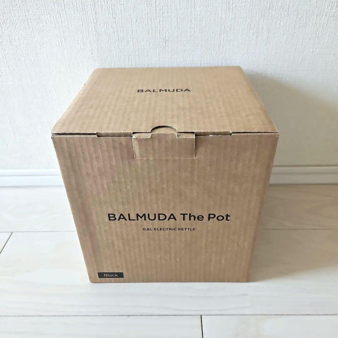 新品 未使用 ケトル 黒 バルミューダ