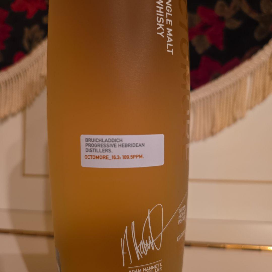 <新商品> [希少価値] Octomore 16.3 御早い方優先 !