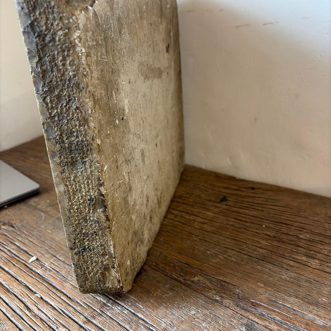 フランス アンティーク リトグラフ 石版石　希少　1800年代