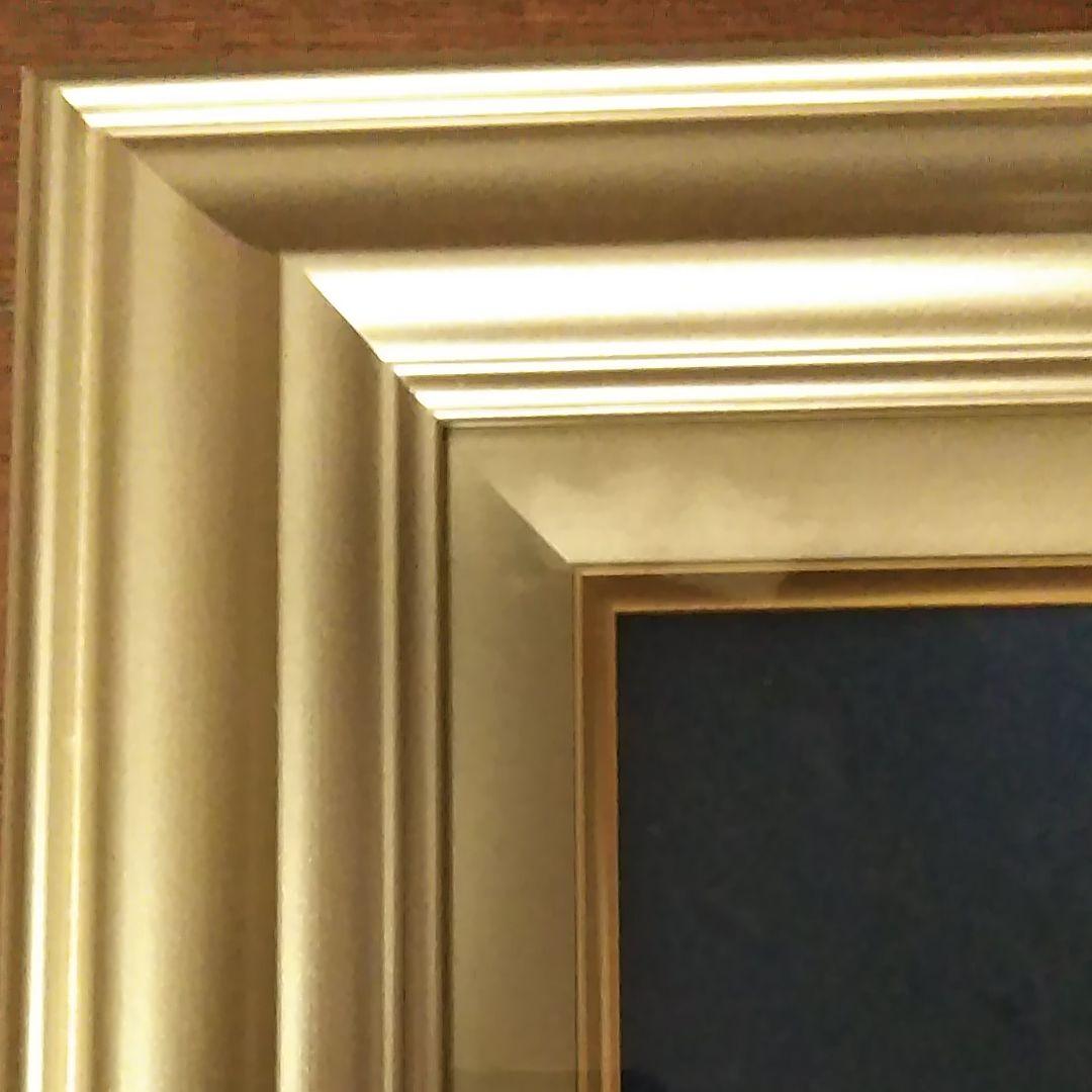 日本画(13)　白い花