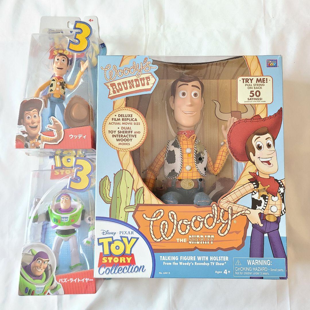トイストーリー ウッディー 等身大トーキングフィギュア ディズニー 英語版 限定