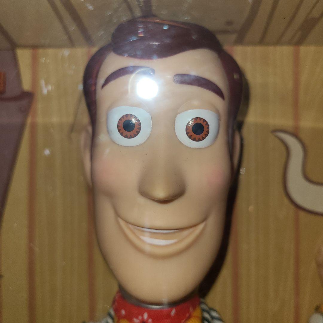 トイストーリー ウッディー 等身大トーキングフィギュア ディズニー 英語版 限定