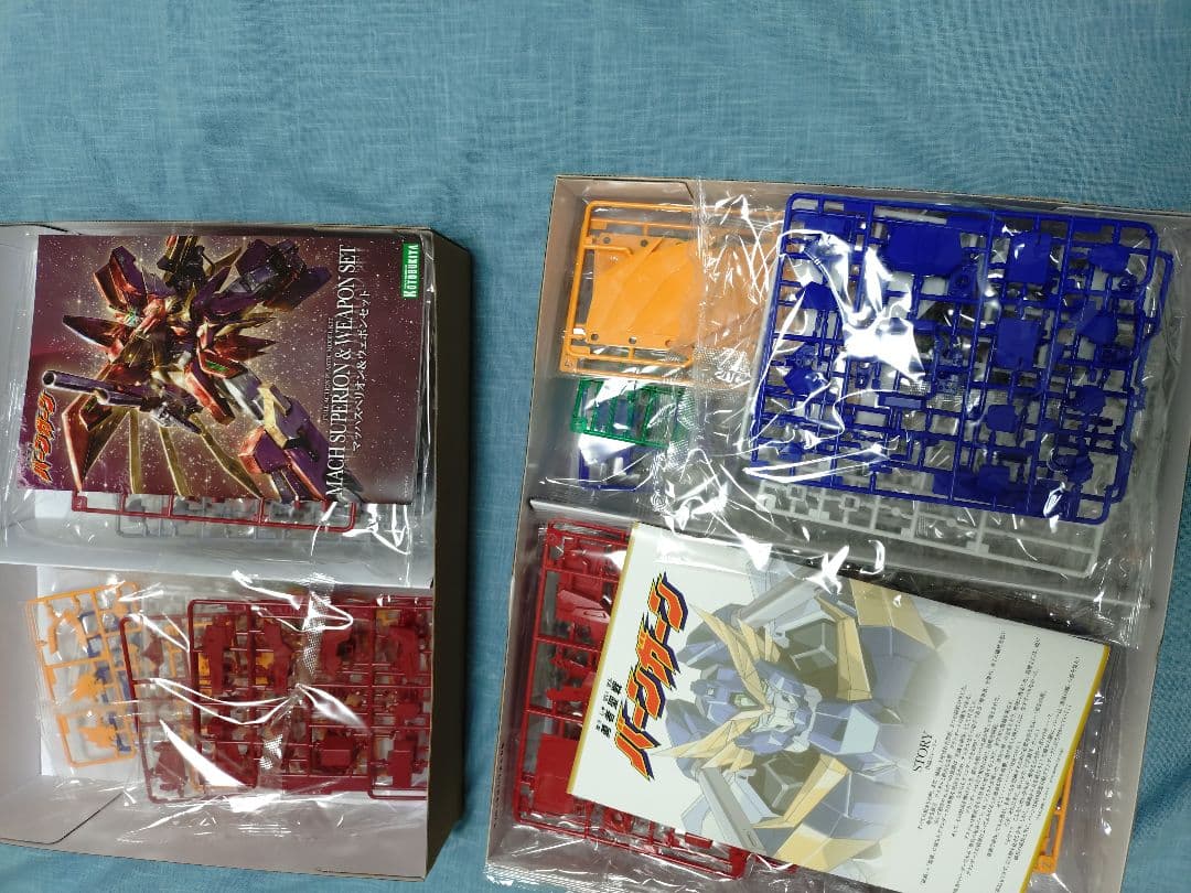 コトブキヤ　勇者シリーズ　グレートバーンガーン＆マッハスペリオンセット