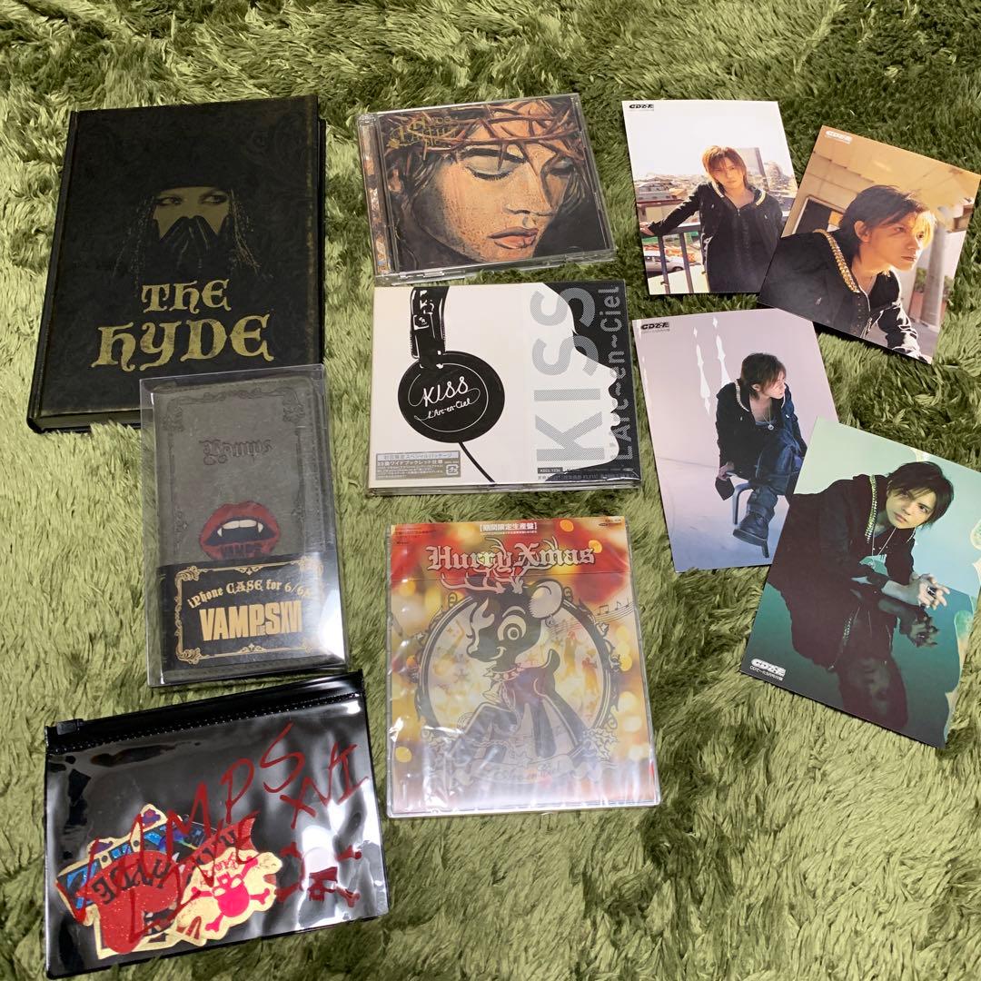 HYDE♡本・CD・ポストカードなど