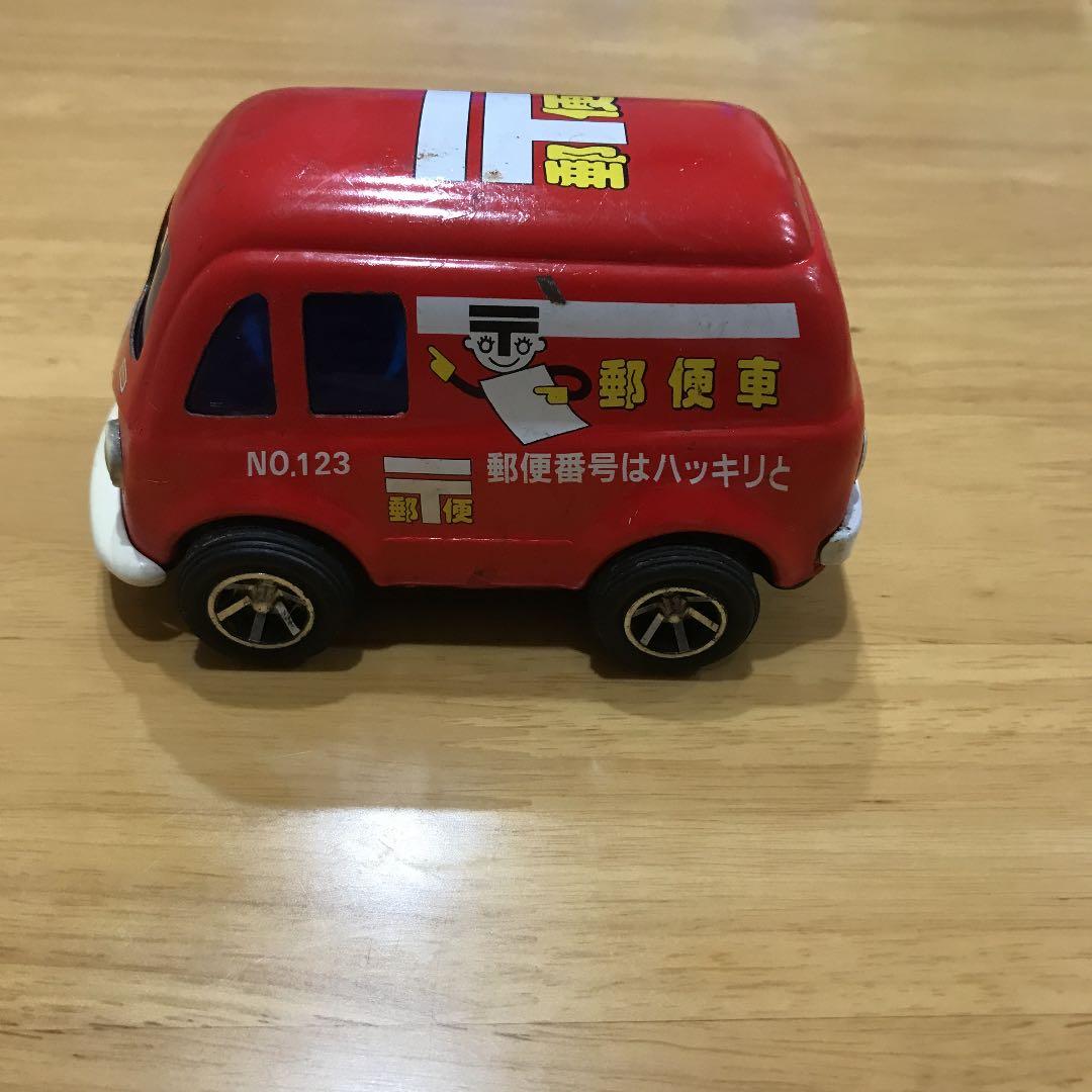 郵便局　配達車　フォルクスワーゲン　ブリキ