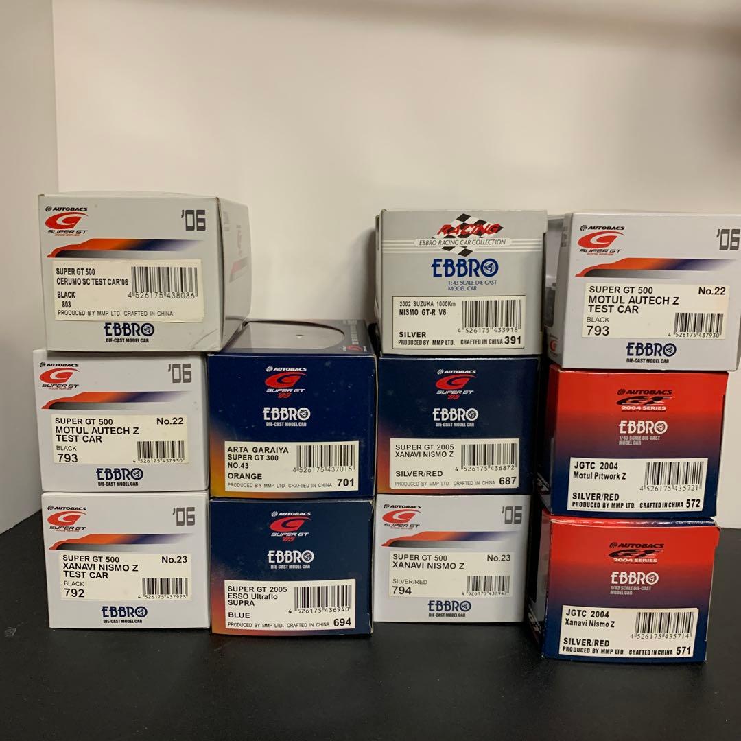EBBRO 1/43 まとめ　１１台　セット