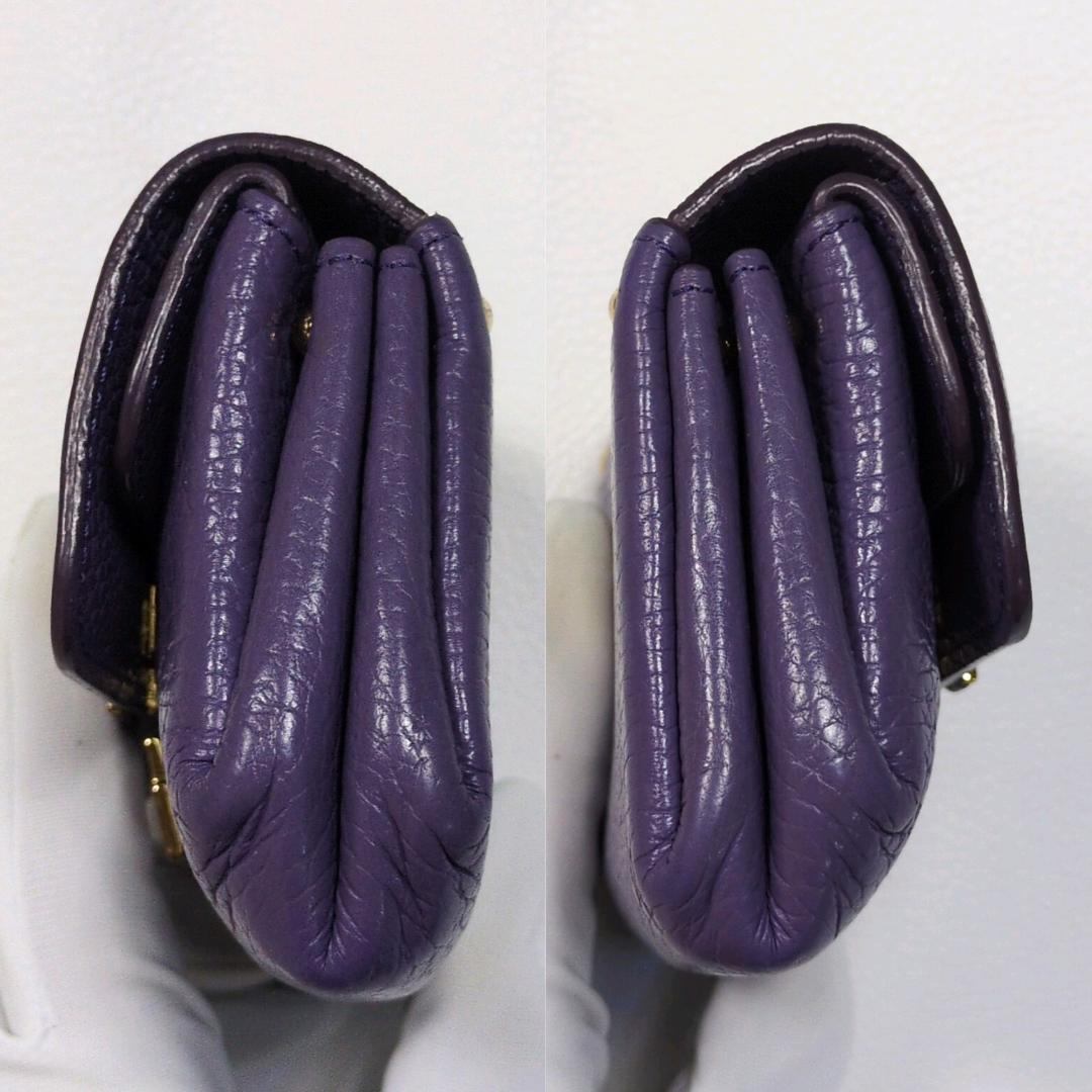 IACUCCI イアクッチ アバウォレット CERVO パープル 財布