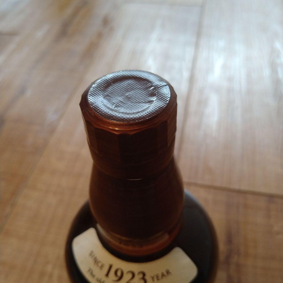 サントリー山崎シングルモルトウイスキー(新品)　　 （空瓶)18年箱有り セット