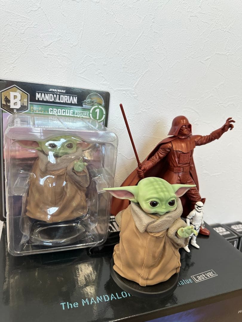 ハッピー くじ スターウォーズ マンダロリアン グローグーフィギュアセット