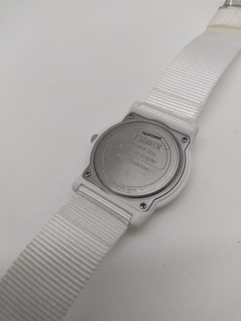 BEAMS　TIMEX タイメックス　キャンパー　ホワイト　腕時計