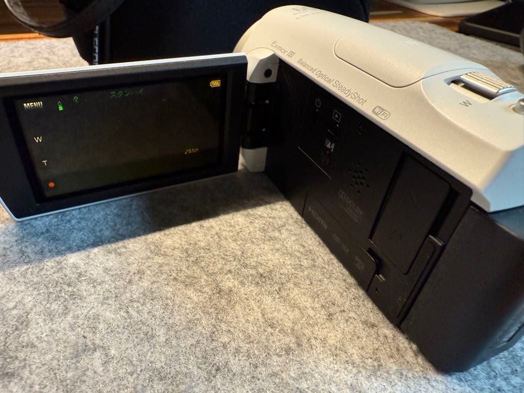 SONY HDR-CX670 ビデオカメラ ホワイト