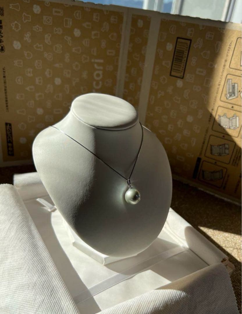 icachan様用！！【至高の特大☆】南洋白蝶真珠　pt850 パール　トップ