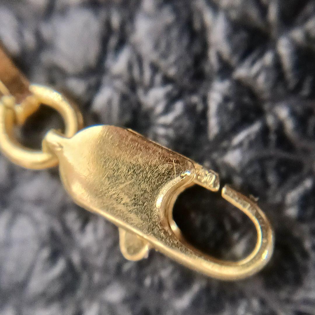 (C121001) K18 YG UNOAERRE ブレスレット ロロチェーン