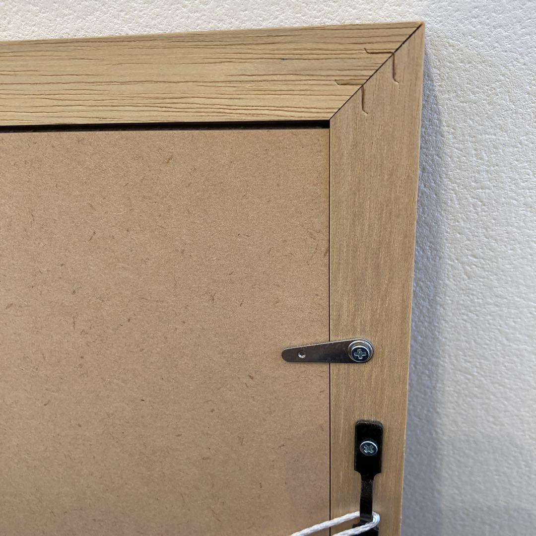 山口一郎　IDEE 無印　木製フレーム　HANA yellow no.1