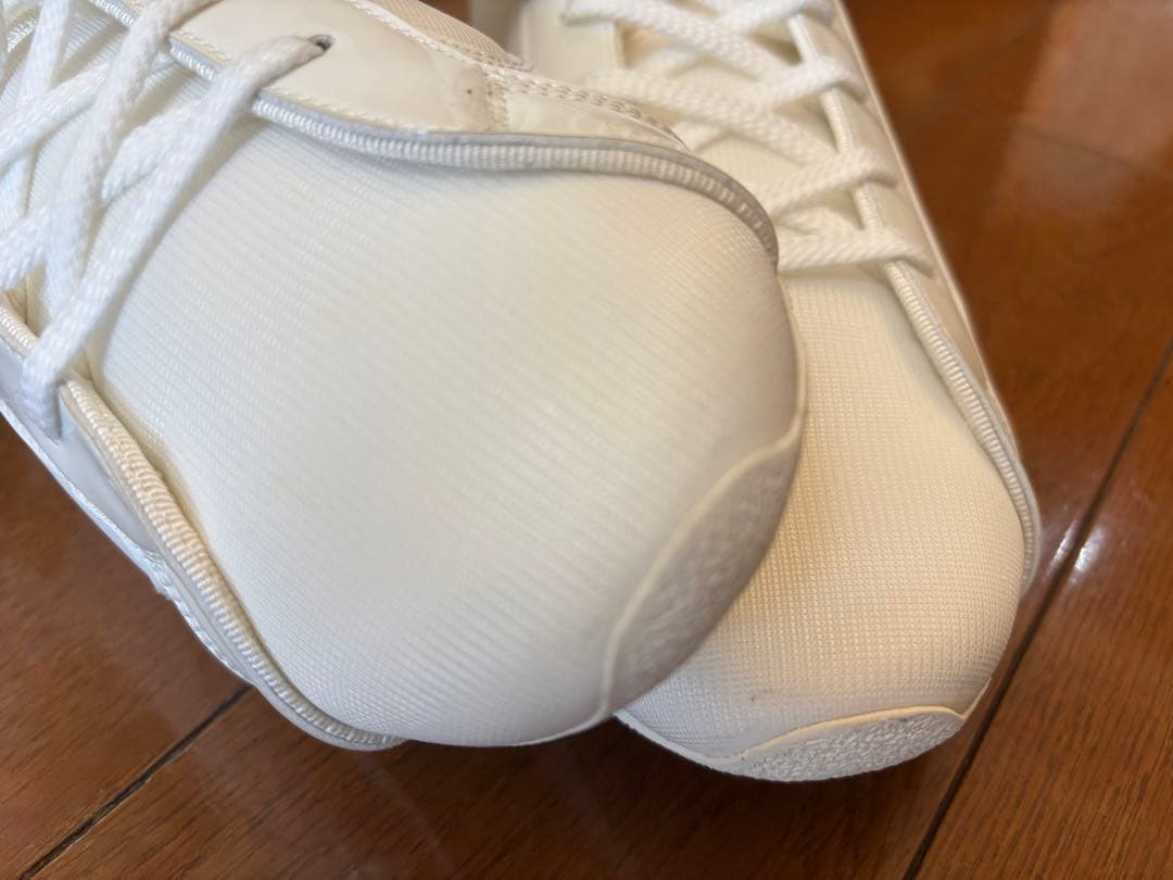 ホワイト ボクシングシューズ ハイカット　26/26.5CM