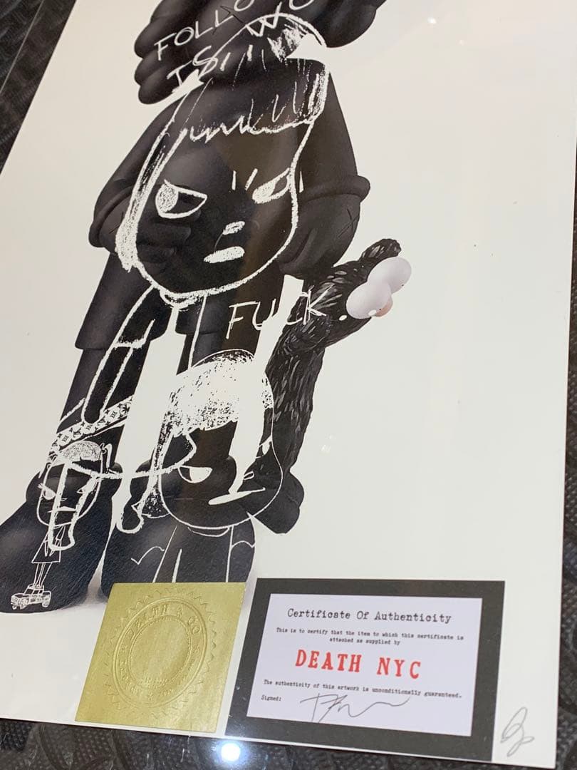 SOLD完売！H様ありがとうございました。DEATH NYC  世界限定100枚