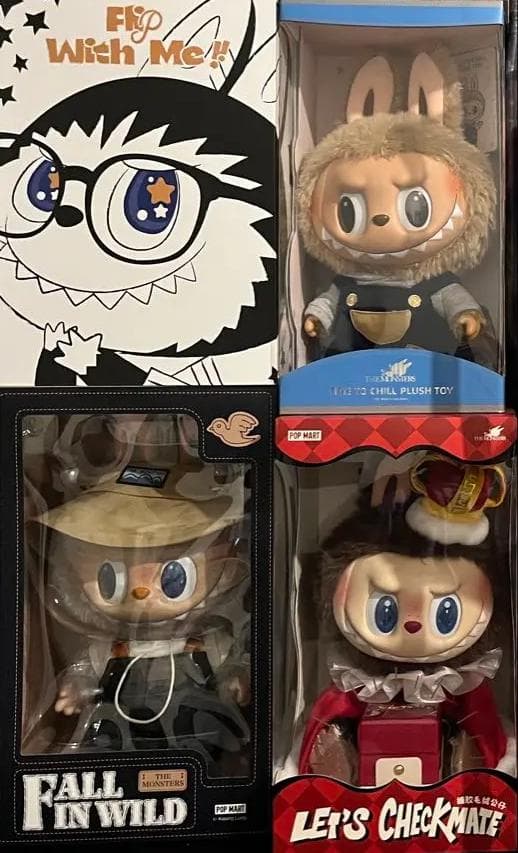 Labubu The Monsters ぬいぐるみ　4体セット まとめ売り