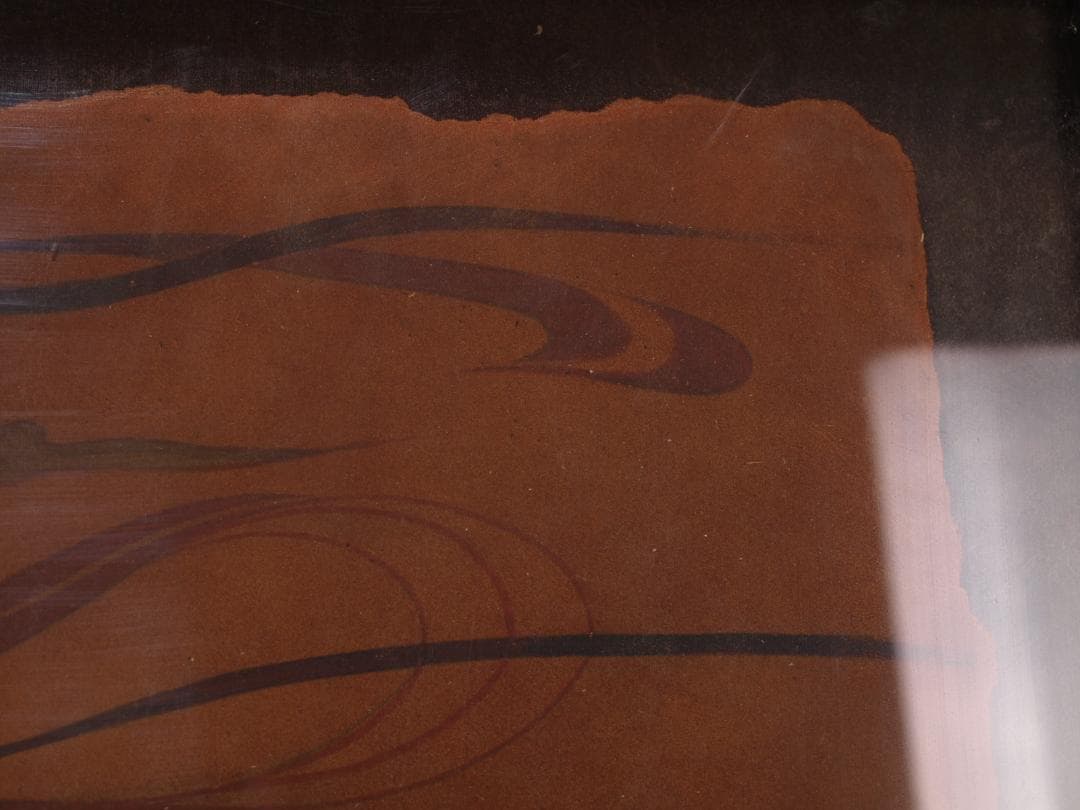 中国唐時代　敦煌莫高窟壁画 彩絵　人物像 発掘品 古美術 AK1749A1-5