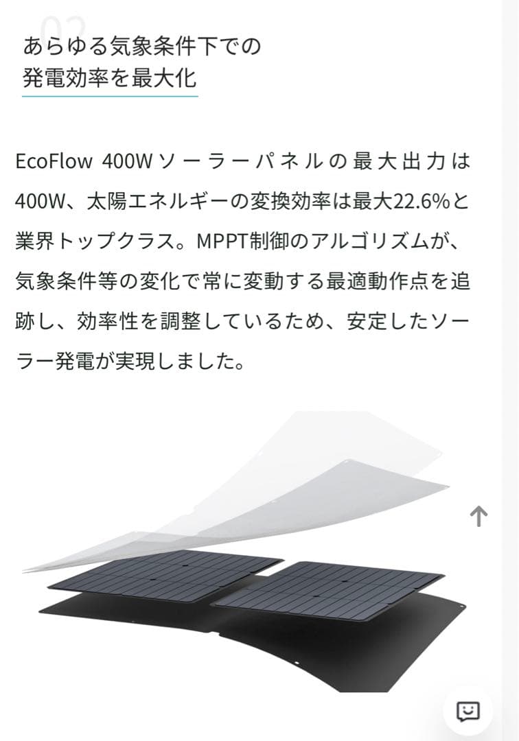 エコフロー ポータブル電源 デルタマックス2000 400wソーラーパネルセット