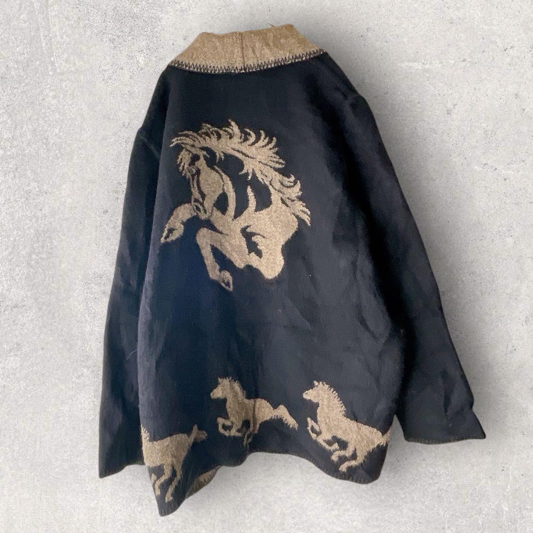 WOODED  リバーシブル 馬柄 カウボーイ柄 ジャケット USA製