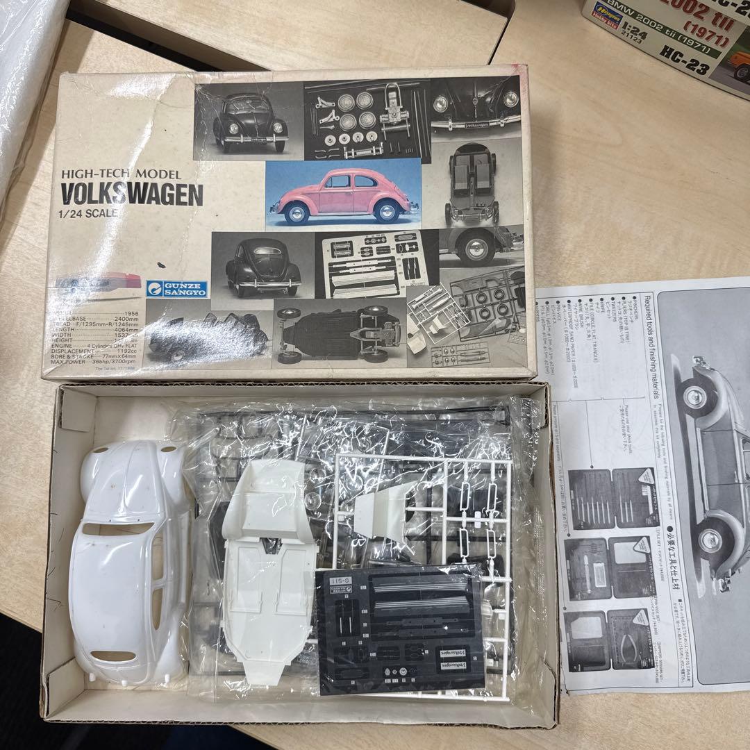 17 グンゼ　ハイテックモデル　ワーゲン　フェラーリgto