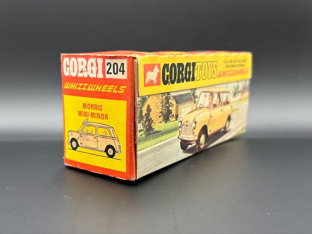 レア！　CORGI コーギ　ミニクーパー　No.204 ミニカー　青