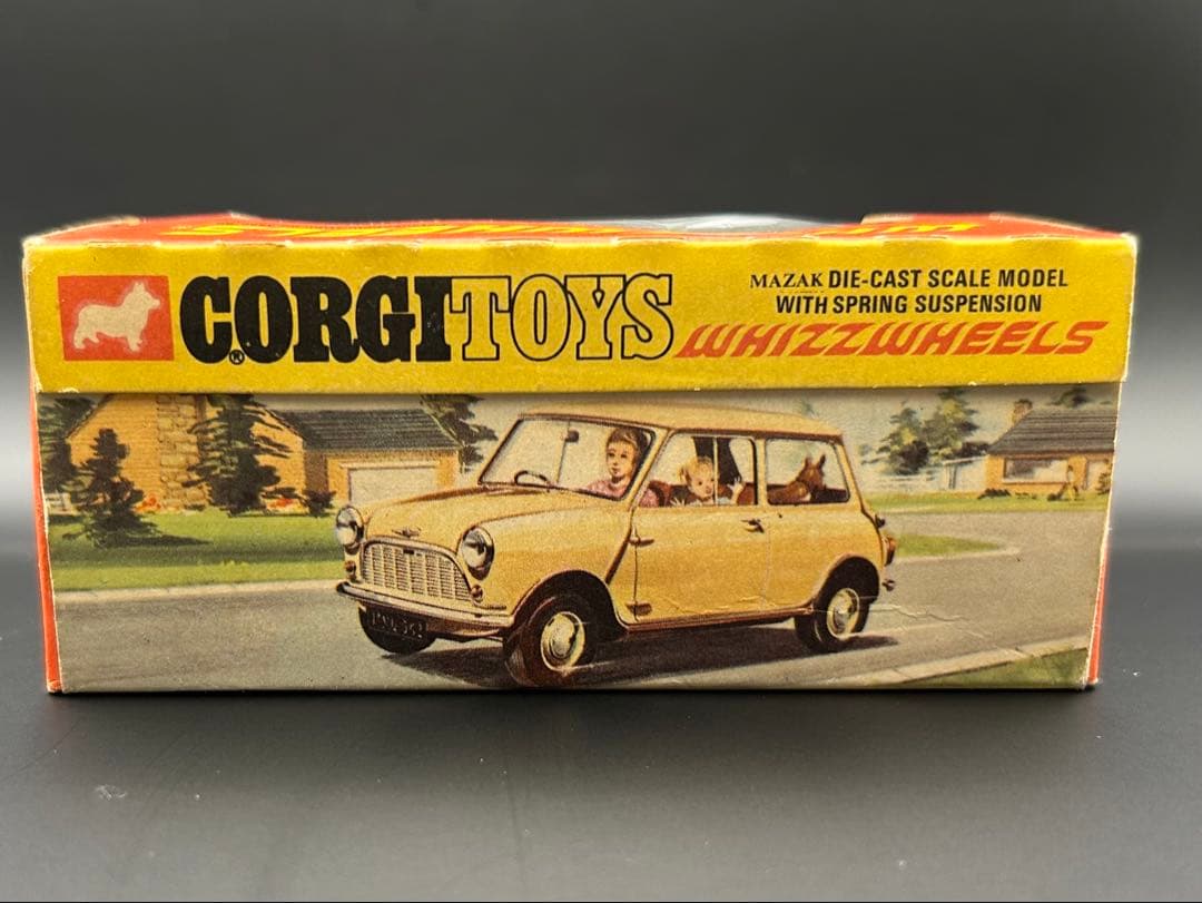 レア！　CORGI コーギ　ミニクーパー　No.204 ミニカー　青