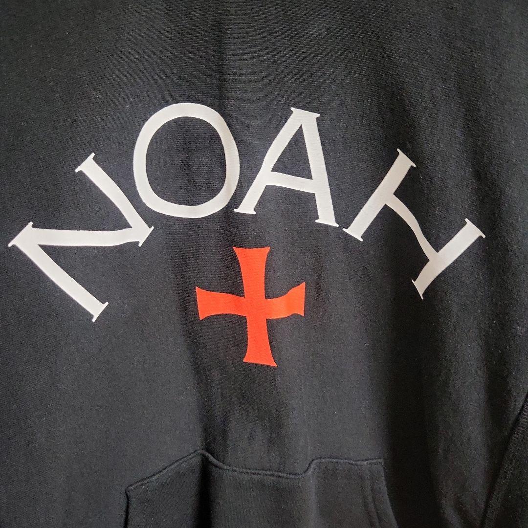 NOAH フード付きパーカー　ブラック　Sサイズ