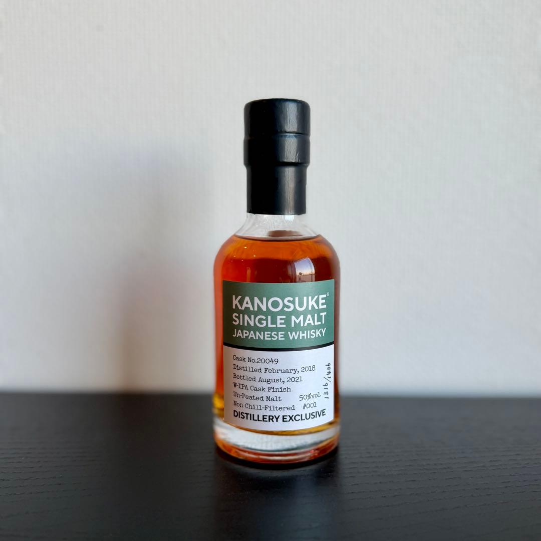 嘉之助蒸留所 シングルモルト 001 KANOSUKE ファーストリリース