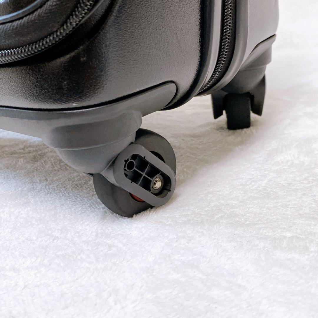 FREQUENTER　4輪キャリーケース　CLAM　23L　静音　機内持込　黒