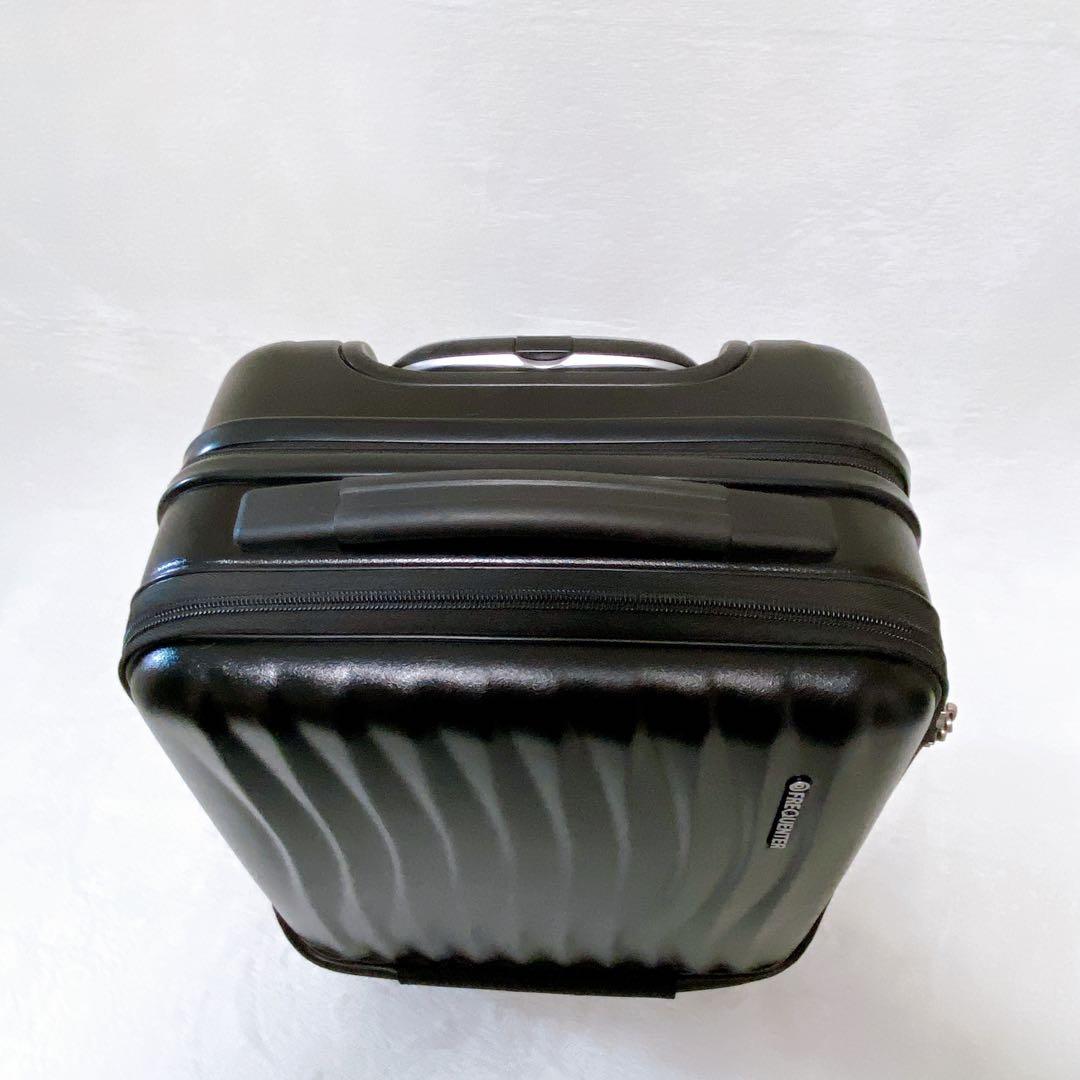 FREQUENTER　4輪キャリーケース　CLAM　23L　静音　機内持込　黒