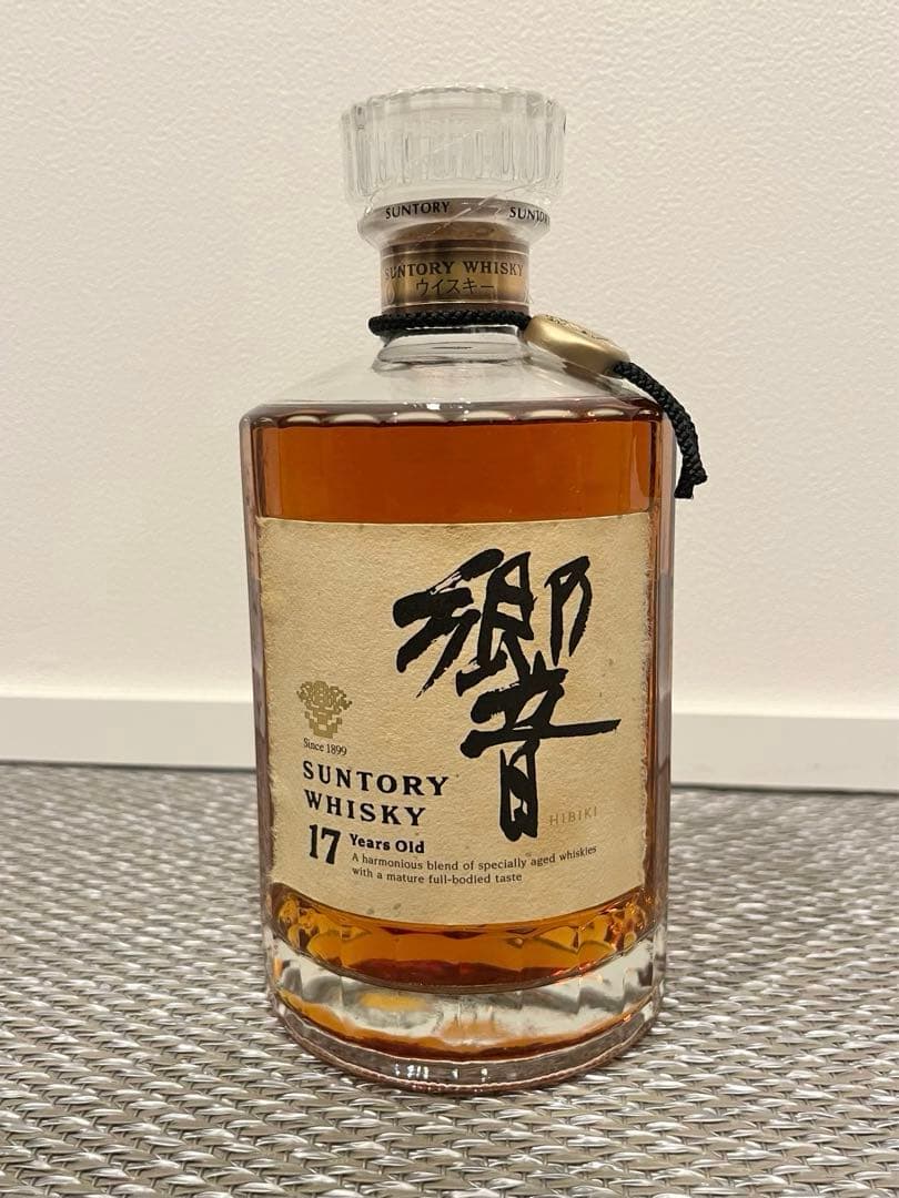 サントリー ウイスキー 響17年 裏ゴールド 旧ラベルギフトボックス入り