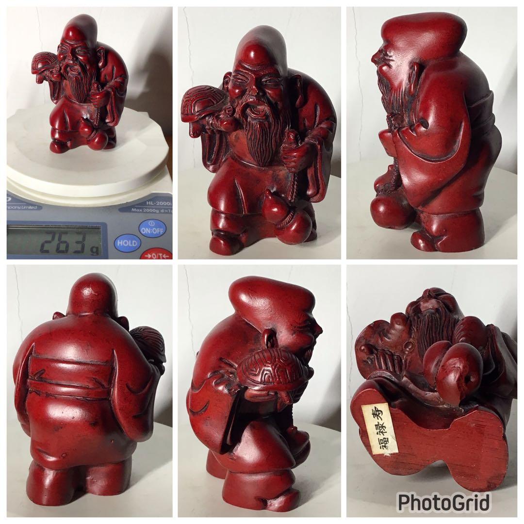 縁起物 彫刻 工芸品置物 七福神 国際交流 外交視察団代表〜贈与品 開運 風水