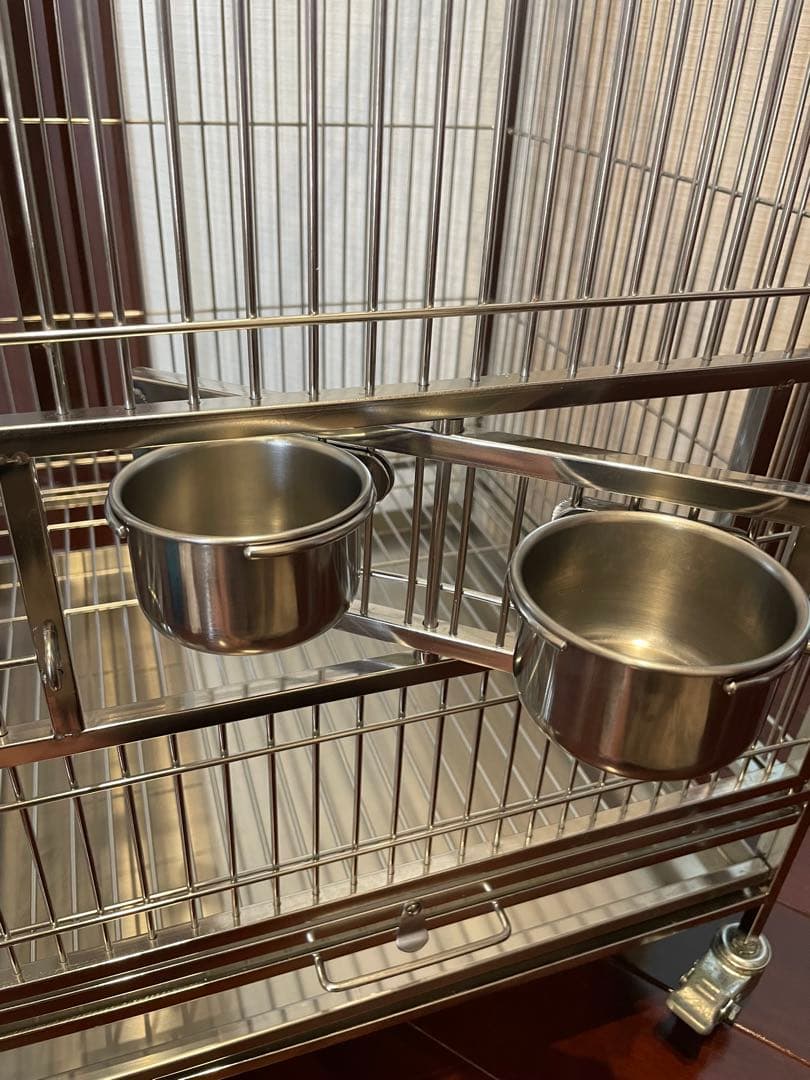 こんぱまる製　ステンレスケージ大(細)　Y212