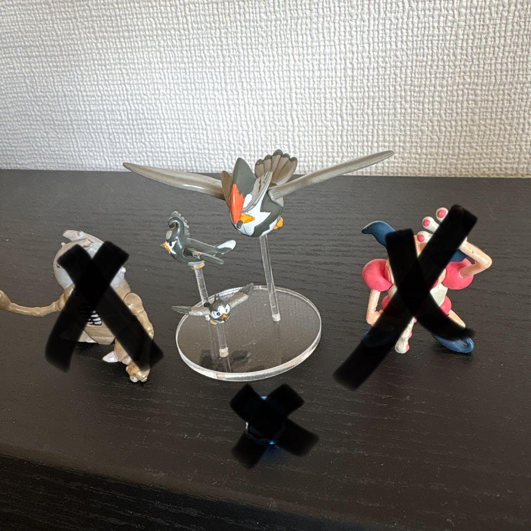 立体ポケモン図鑑　まとめ売り　ムクホーク★レア★