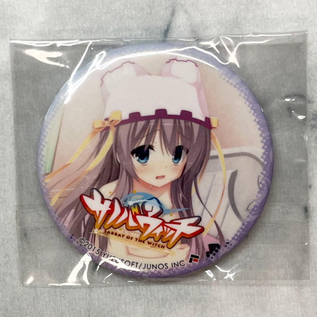 【新品未開封】椎葉紬 サノバウィッチ 缶バッジ ゆずソフト コラボカフェ限定