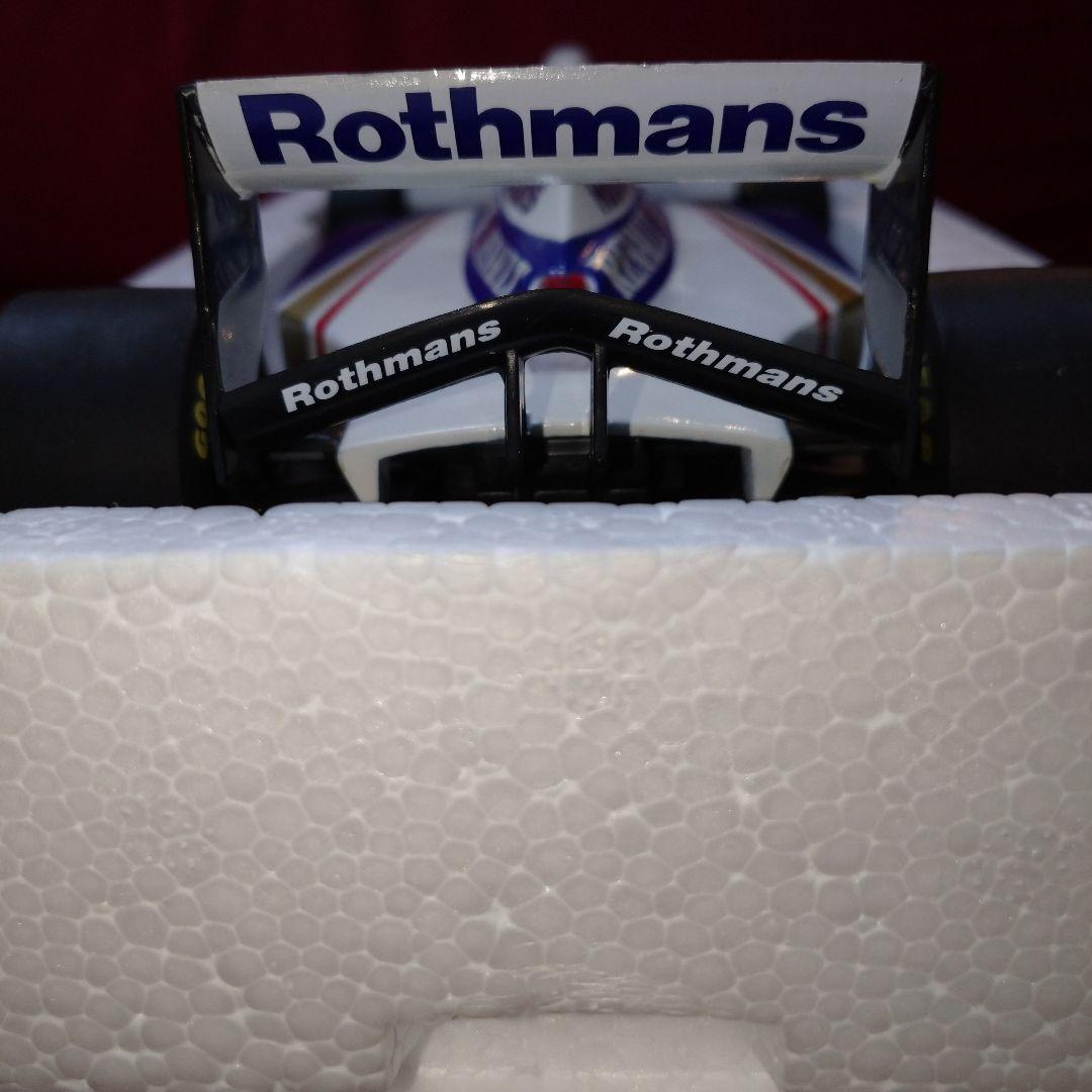 カスタム 1/18 ウィリアムズ FW16 ナイジェル マンセル ロスマンズ