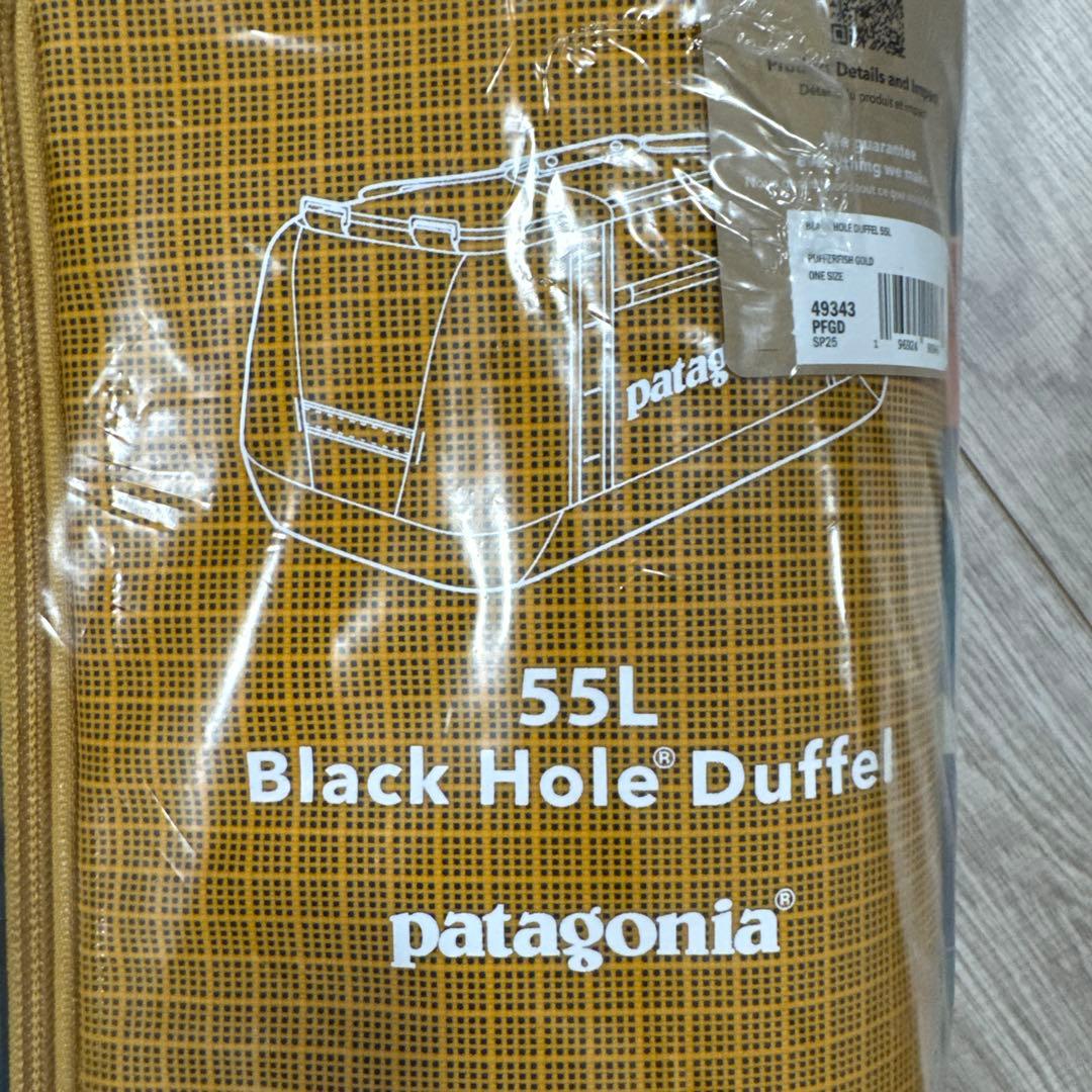 新品　Patagonia Black Hole Duffel 55L