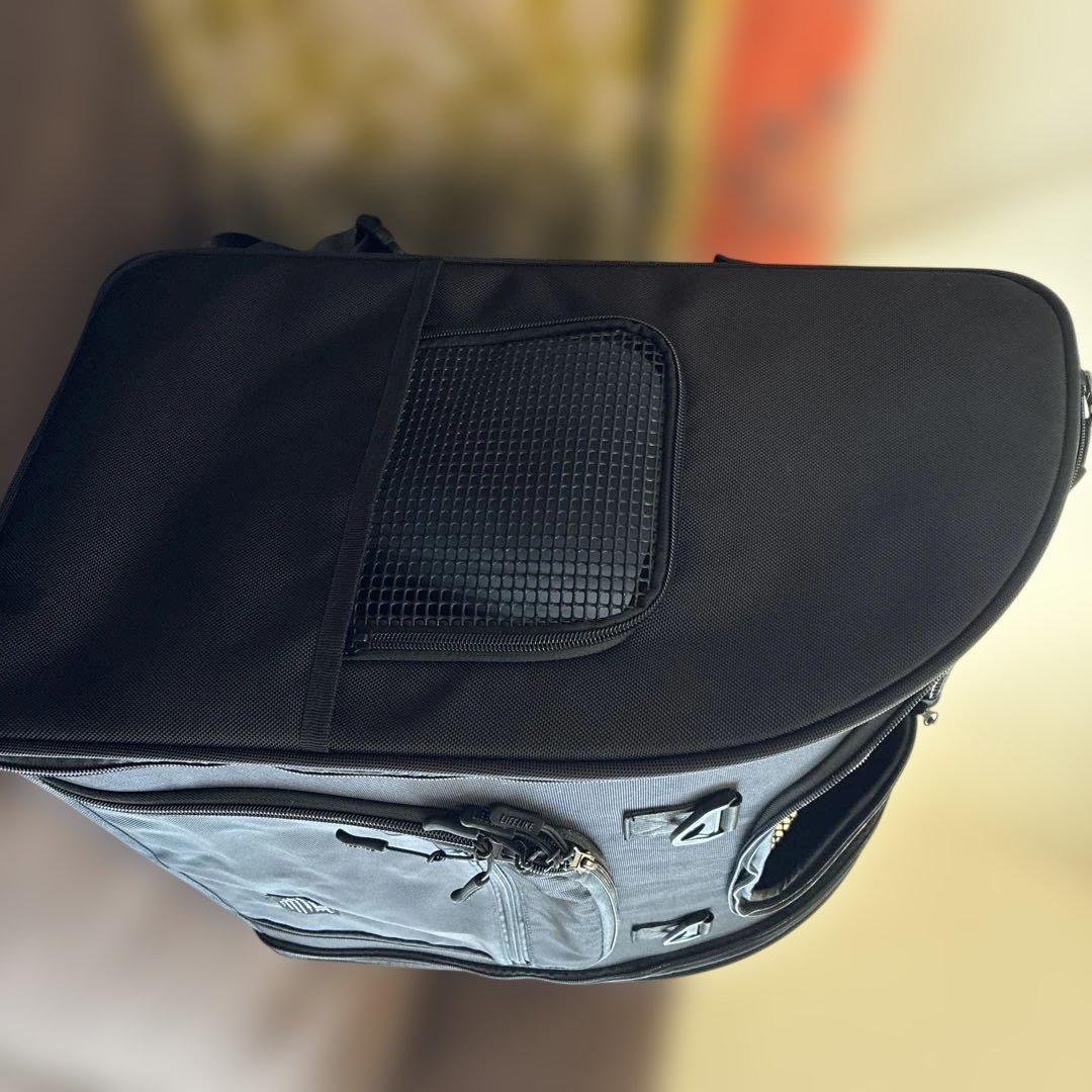 LIFELINE ブラック キャリーバッグ　リュック