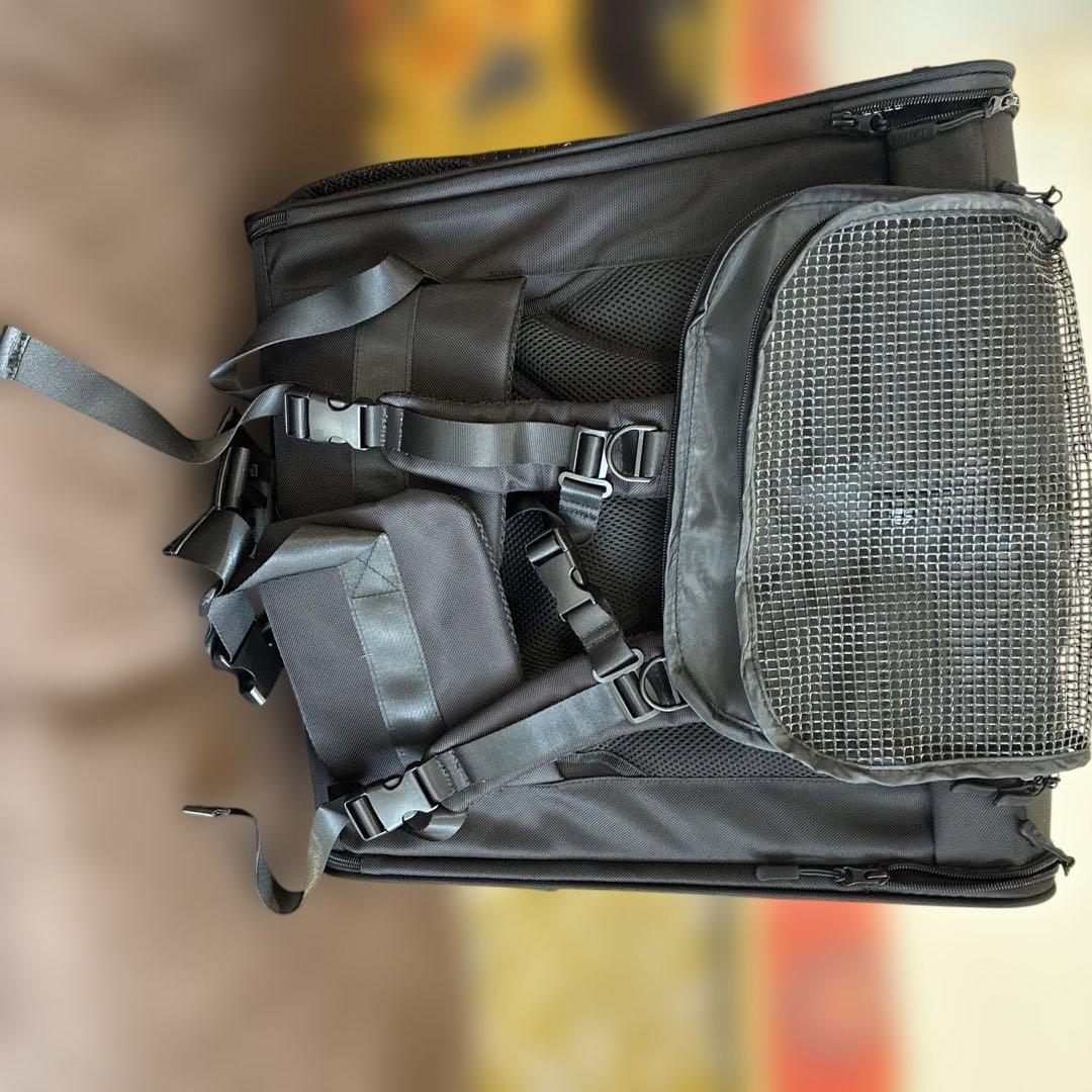 LIFELINE ブラック キャリーバッグ　リュック