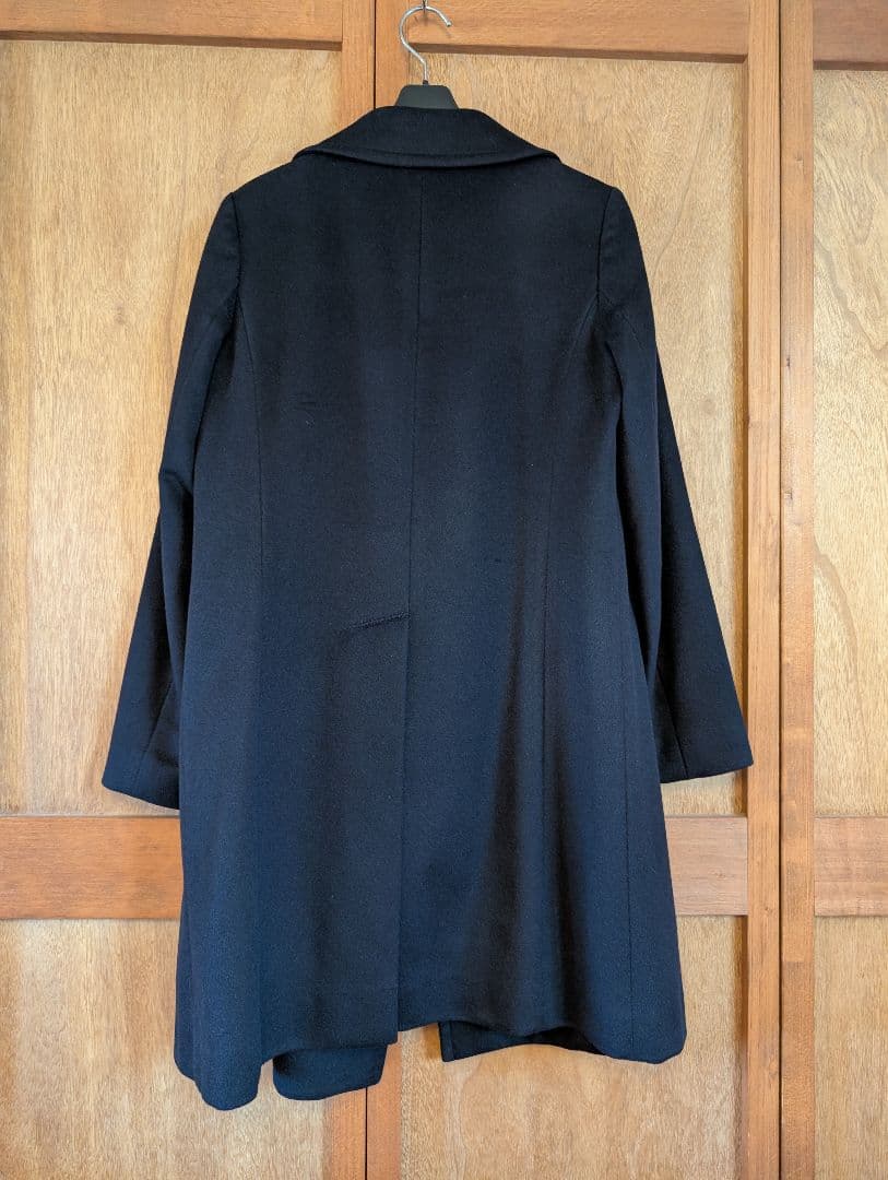 マッキントッシュ フィロソフィー ダブルブレスト チェスターコート カシミア