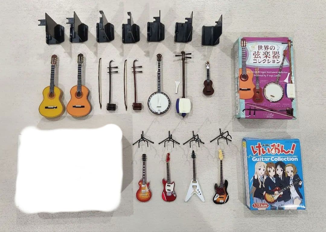 ギター　フィギュア　コレクション　バラ売り対応します