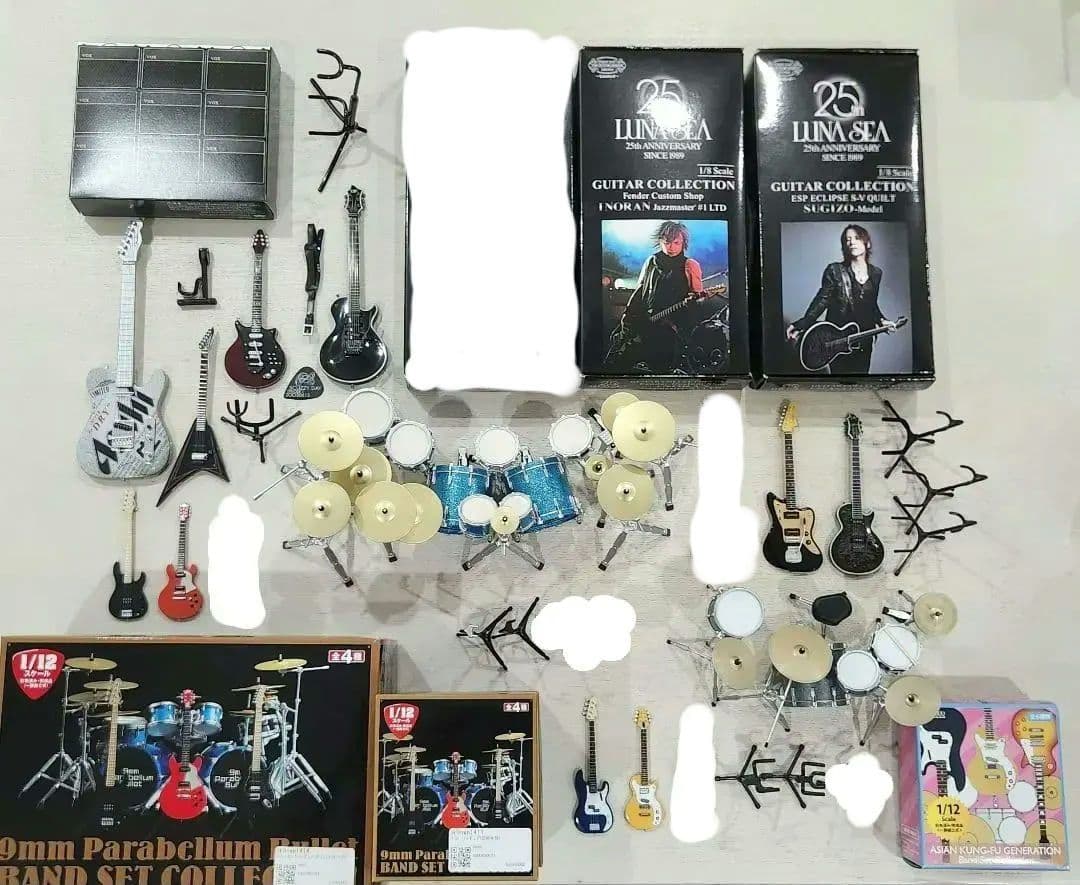 ギター　フィギュア　コレクション　バラ売り対応します