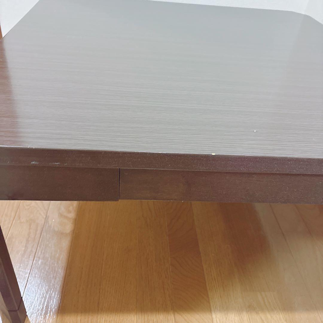 ニトリ　こたつ　テーブル　リビングこたつ　ブラウン　茶色　正方形