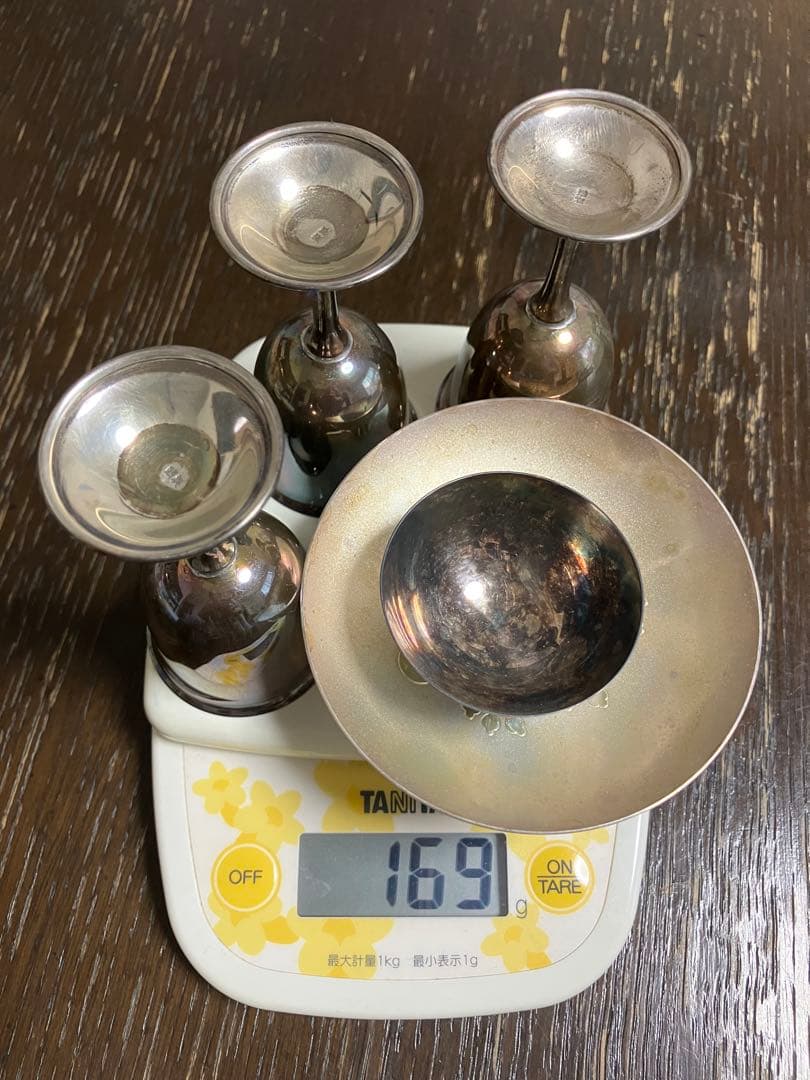 純銀杯　169グラム　まとめ売り