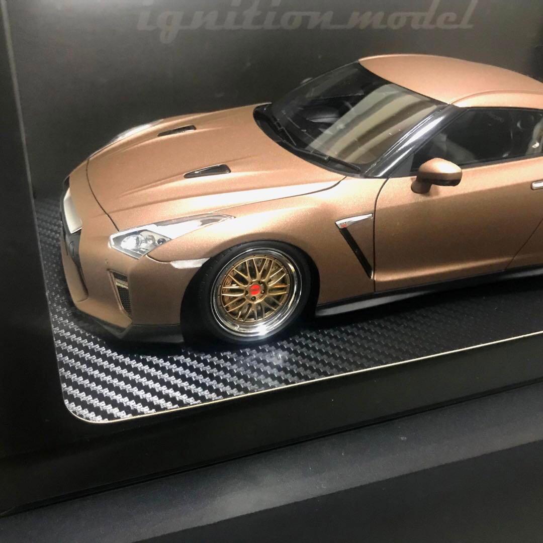 イグニッションモデル 1/18 日産 GT-R (R35) マットブラウン