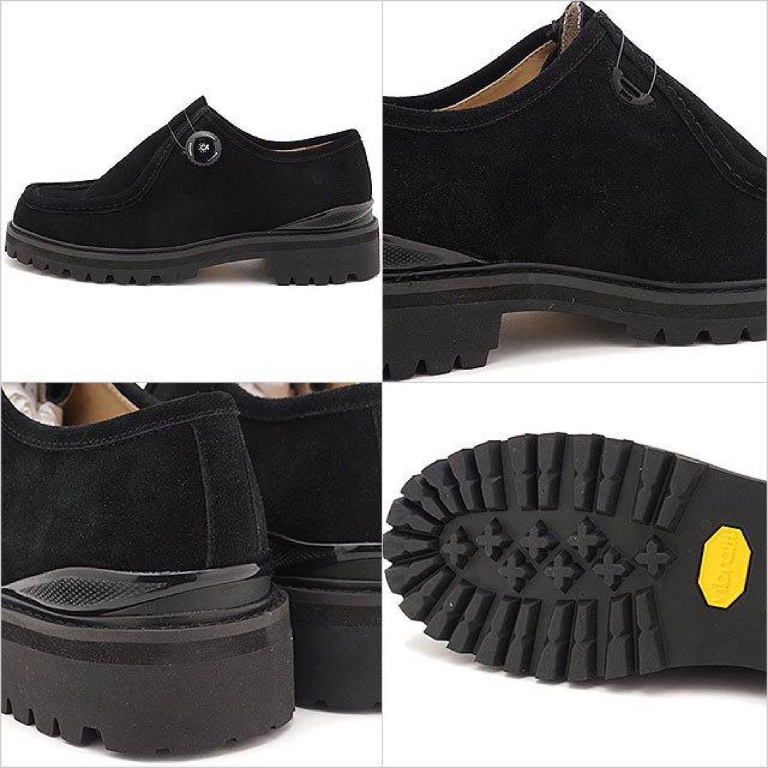 pg ピージー Knock2 ノック2 チロリアンシューズ　黒　ビブラム　メンズ