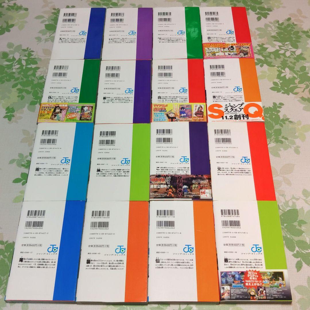 「アニメ化作品」 NARUTO ナルト 1～72巻+外伝　漫画　コミック